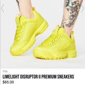 Disruptor II Fila brand new sneakers